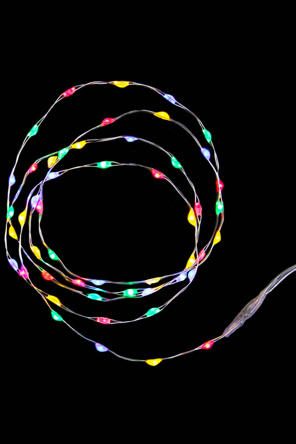 Электрическая гирлянда Лучи 2м LDMS120-BL6-CM